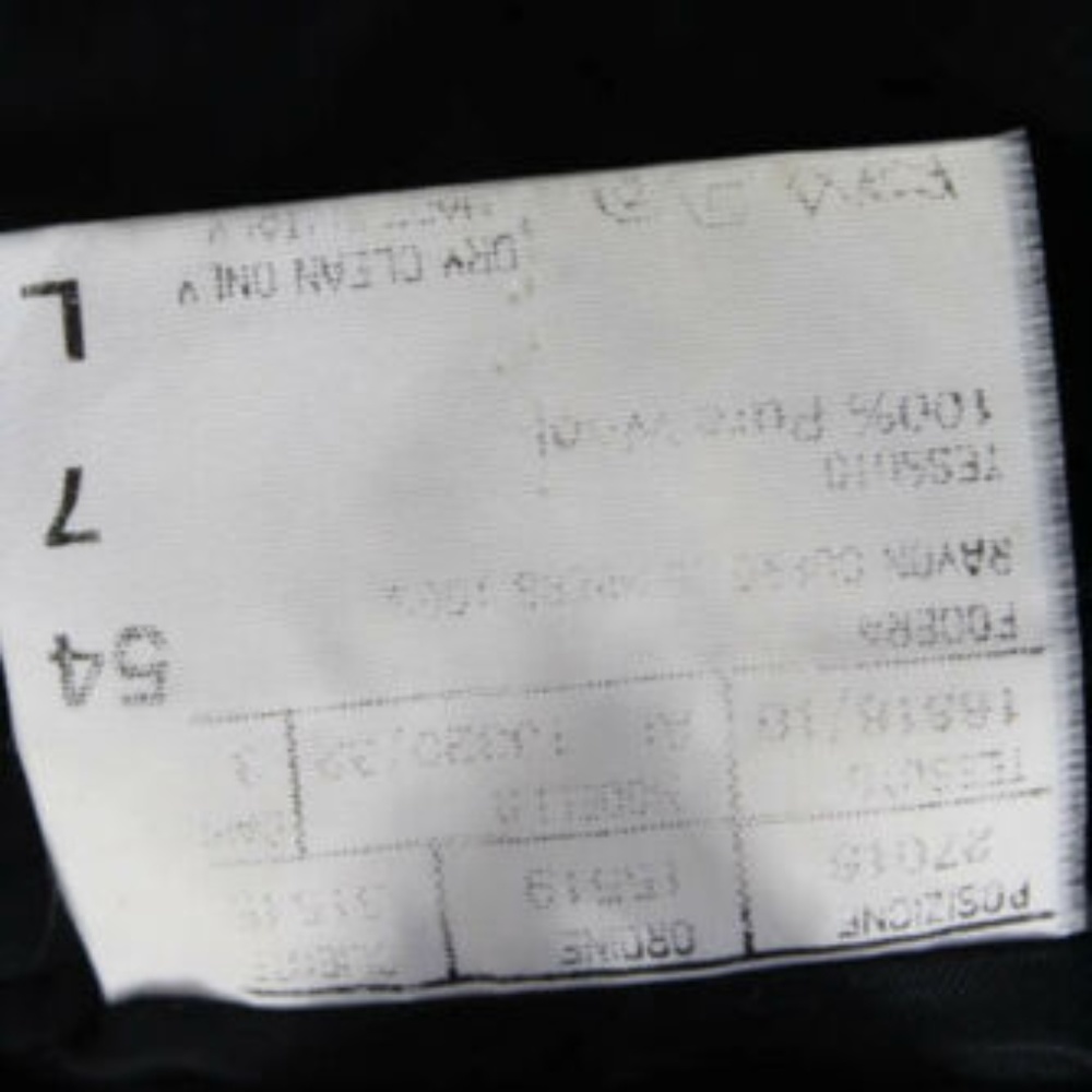 Canali Wool Three Button Double Collared Blazer 54 - image 5